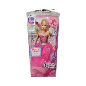 Barbie A Fashion Fairytale Doll 2009 Mattel T2573 NEW in Box w/ Original Sticker